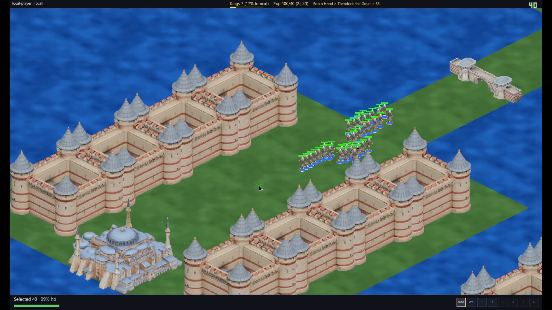 Ottoman walls and mosque